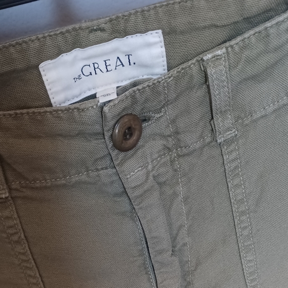 The GREAT crop pants Size 24 Green - Picture 3 of 3